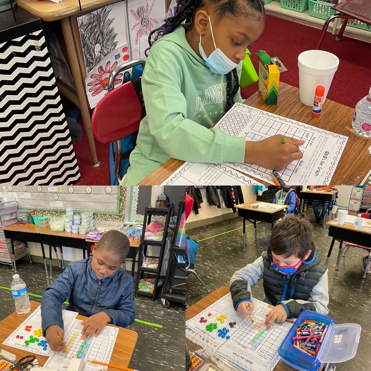 SPEDin2Learning's tweet image. Today we wrapped up module 7 of Math with some M&amp;amp;M graphing!