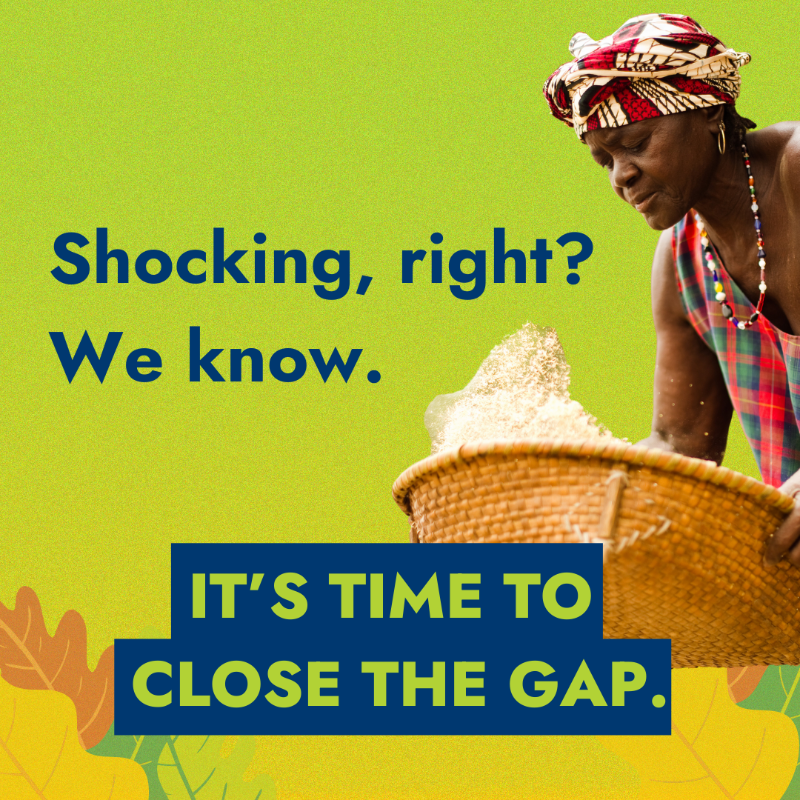 IFAD's tweet photo. Rural women can lead the way to a sustainable future, but inequalities are holding them back.

Here is why we must change course &amp; how to do it 👇