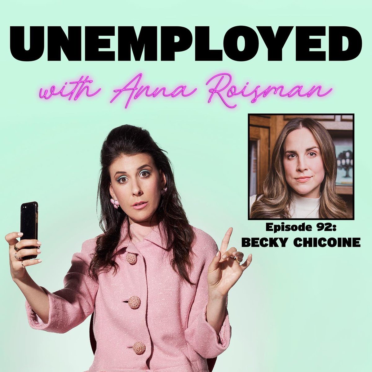 UnemployedPDCST's tweet photo. Did u hear?? New episode out with @Beckychicoine !!! Listen here🤩 https://t.co/QL6rq3ZCuV https://t.co/36AbA6v5cF