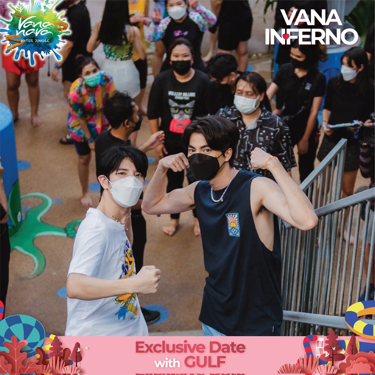 vananavahuahin's tweet photo. พร้อมแล้วไปสนุกกัน😊 
 #VananavawithGULF #vananava #GulfKanawut #เล่นน้ำกับกลัฟ https://t.co/dhsmZvkFgQ