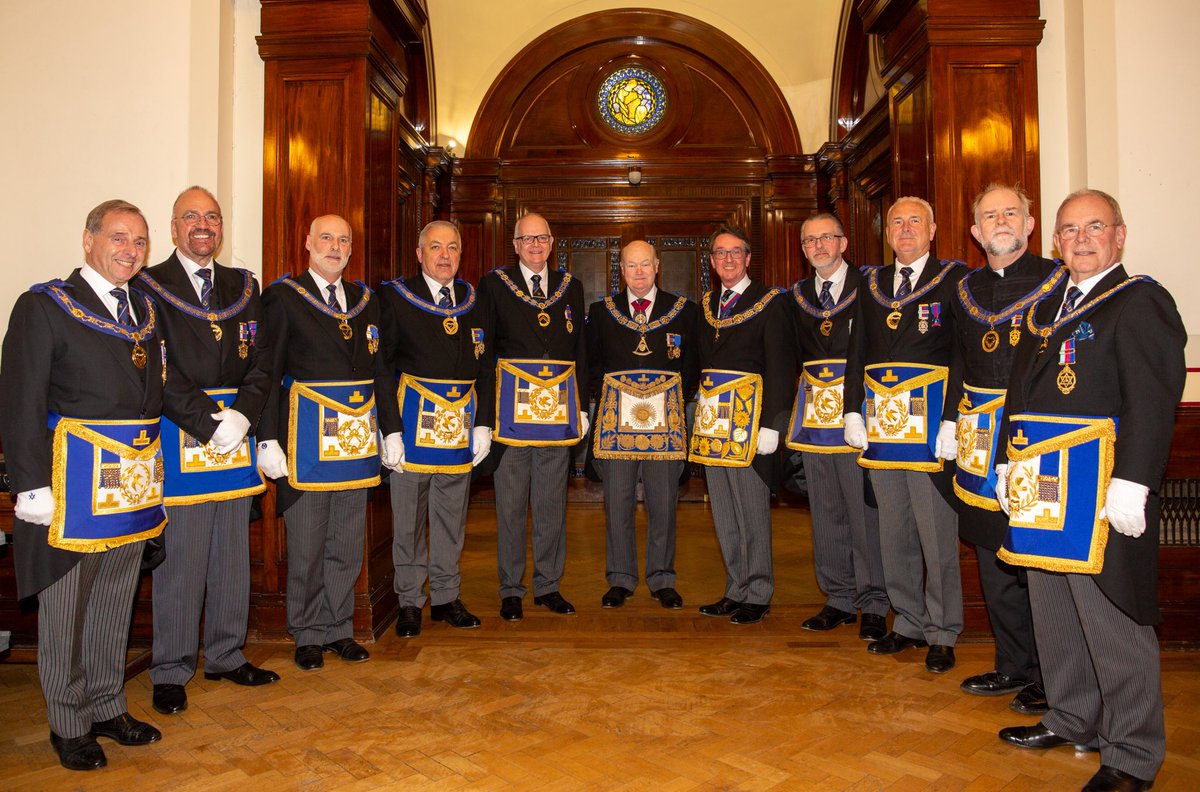 nickjfranklin's tweet photo. Great day yesterday at Essex PGL at Freemasons Hall in the presence of the Pro Grand Master. https://t.co/vtYTFyvvaf