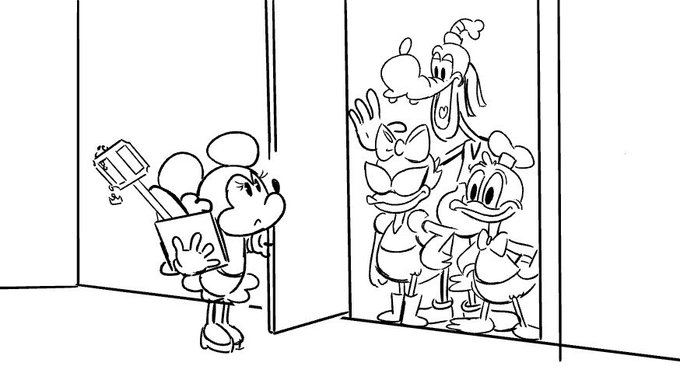 I'd like to thank the Mickey Mouse crew for whoever let me get away with this, happy almost 20th anniversary KH ❤️ https://t.co/KMRPGZToLj 
