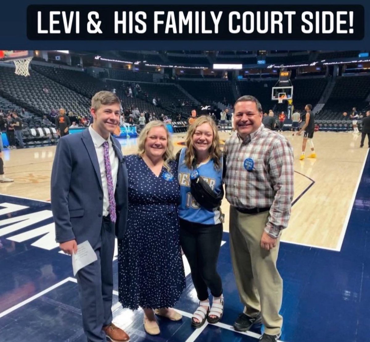 LBbeede's tweet photo. Levi’s wish to be the @nuggets announcer was a total success thanks to the support of so many amazing people. The kid has some mad skills, by the way! @KSE_Charities @WishColorado @AlpineBankColo @4Rivers_Equip @BrownPalace https://t.co/0p8Xk6j8QK