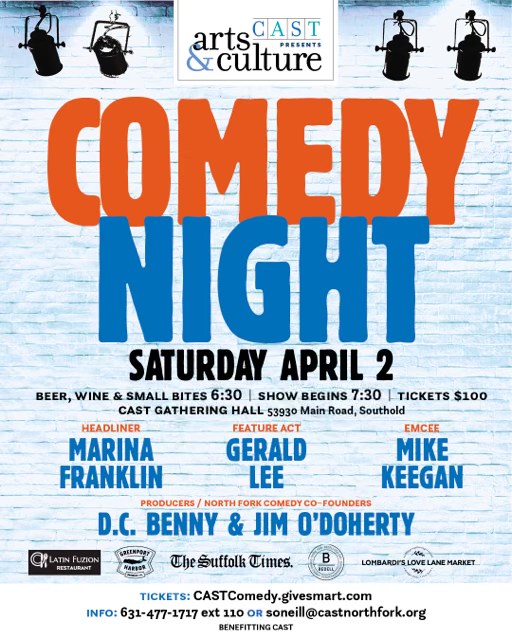 See me LIVE Saturday April 2nd in the Hamptons! Comedy Night Laughs to support CAST with @dcbenny Tickets at e.givesmart.com/events/pPU/ #southfold #Livecomedy