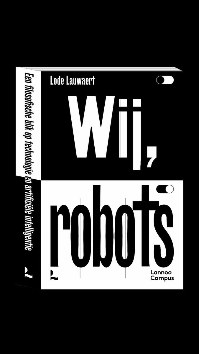 📣 Deze maand is onze boekentip van de maand ‘Wij, robots, een filosofische blik op technologie en artificiële intelligentie’. door <a href="/LodeLauwaert/">Lode Lauwaert</a>. Wij geven één exemplaar weg aan de winnaar van onze #ForesightFriday wedstrijd 📚.
➡️ getrevue.co/profile/foresi…