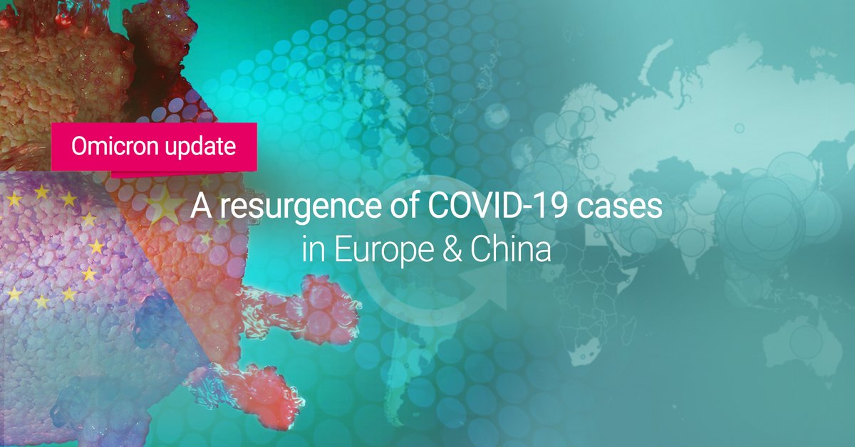 AcutisLab's tweet photo. A resurgence of #COVID19 cases in Europe &amp; China mainly fueled by #Omicron Subvariant BA.2 suggests the pandemic is not over yet. Accounting for over 1/3 of new COVID-19 cases in the US, scientists struggle to understand its capabilities. 
More info>> https://t.co/xG5Nm2srni https://t.co/WokKXGDJa4