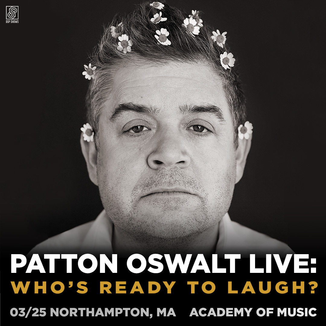 REMINDER: Masks and proof of vaccination are required for tonight's Patton Oswalt event. More information can be found here: tinyurl.com/mr4b7y9t