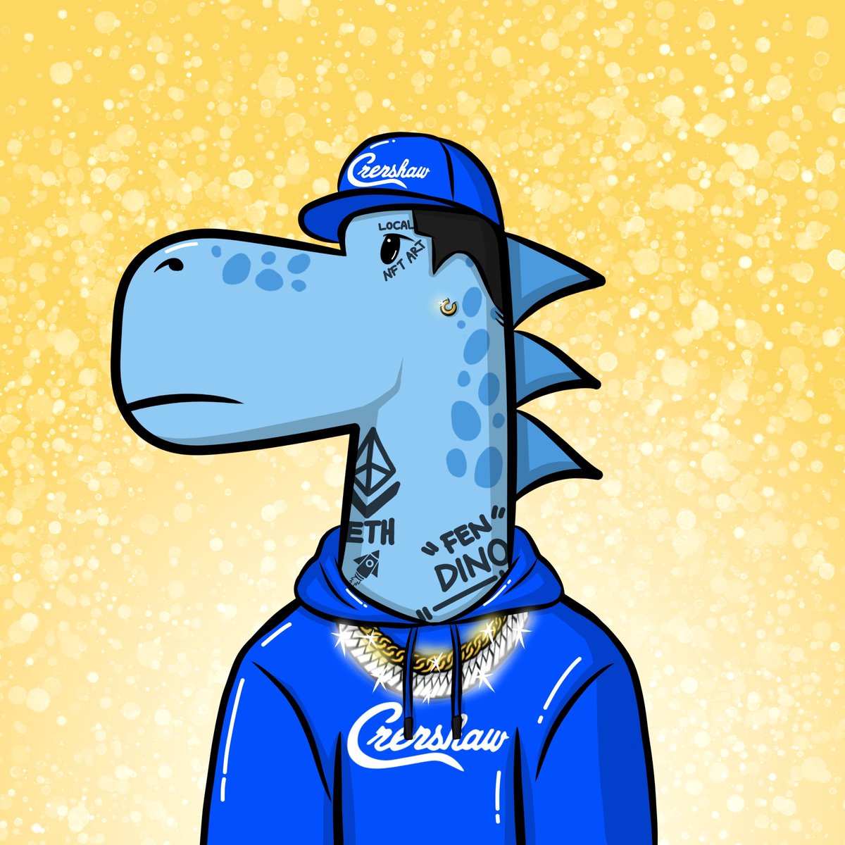 FenDinoVerse Crenshaw #93

“Look my style 😎" 

Price just 0,002 Eth 
Polygon chain

Let's see and collect now🔥🔥 <a href="/opensea/">OpenSea</a> 🙏🏻 

Link in bio
linktr.ee/FenDinoVerse

#nft #bts #dino #art #opensea #NFTs #NFTCommmunity #NFTGiveaway #NFTProject #lfl  #crenshaw #crenshawcollection