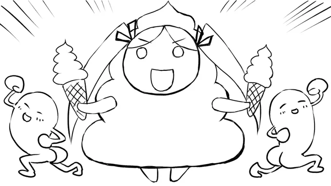 まったく他意はないんです
#イオリの塗り絵 