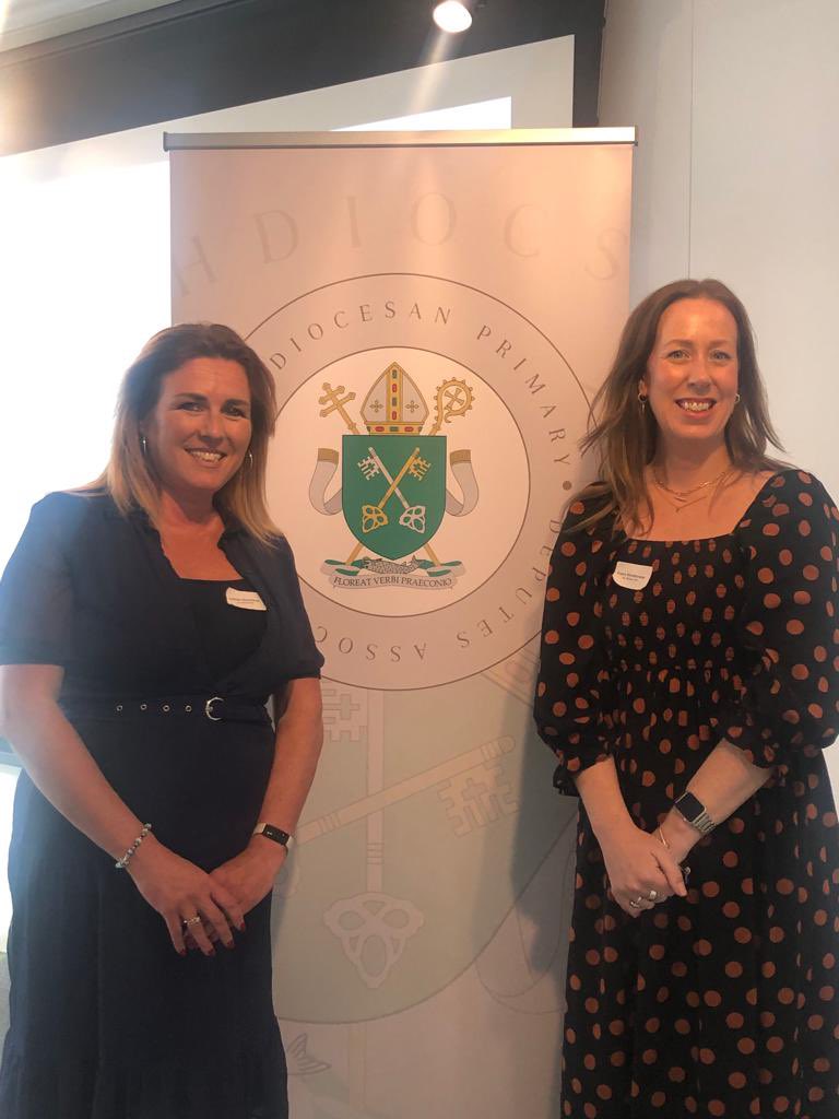 StFillansPS's tweet photo. Mrs Henderson &amp; Mrs Hamilton sharing St. Fillan’s journey as a Catholic school through Covid @AOGDepute #AOGDeputes @ArchdiocGlasgow https://t.co/ClEh9rtE1x