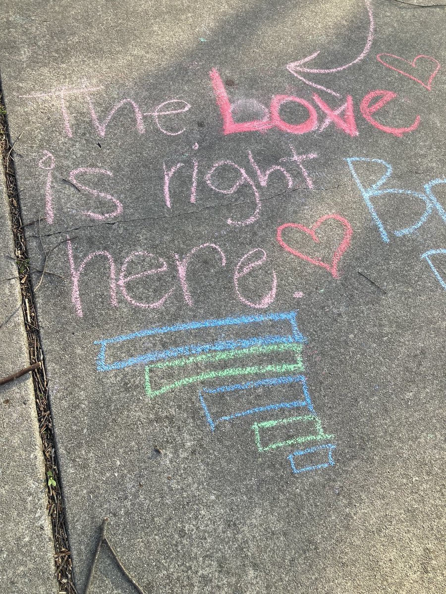 FHSCounselors1's tweet photo. Our projectU group hosted a Positive Vibes chalk walk today ๐งก๐งก๐งกSharinโ that love!!! #choosekindness #projectU #FultonFam https://t.co/esb1ejzpld