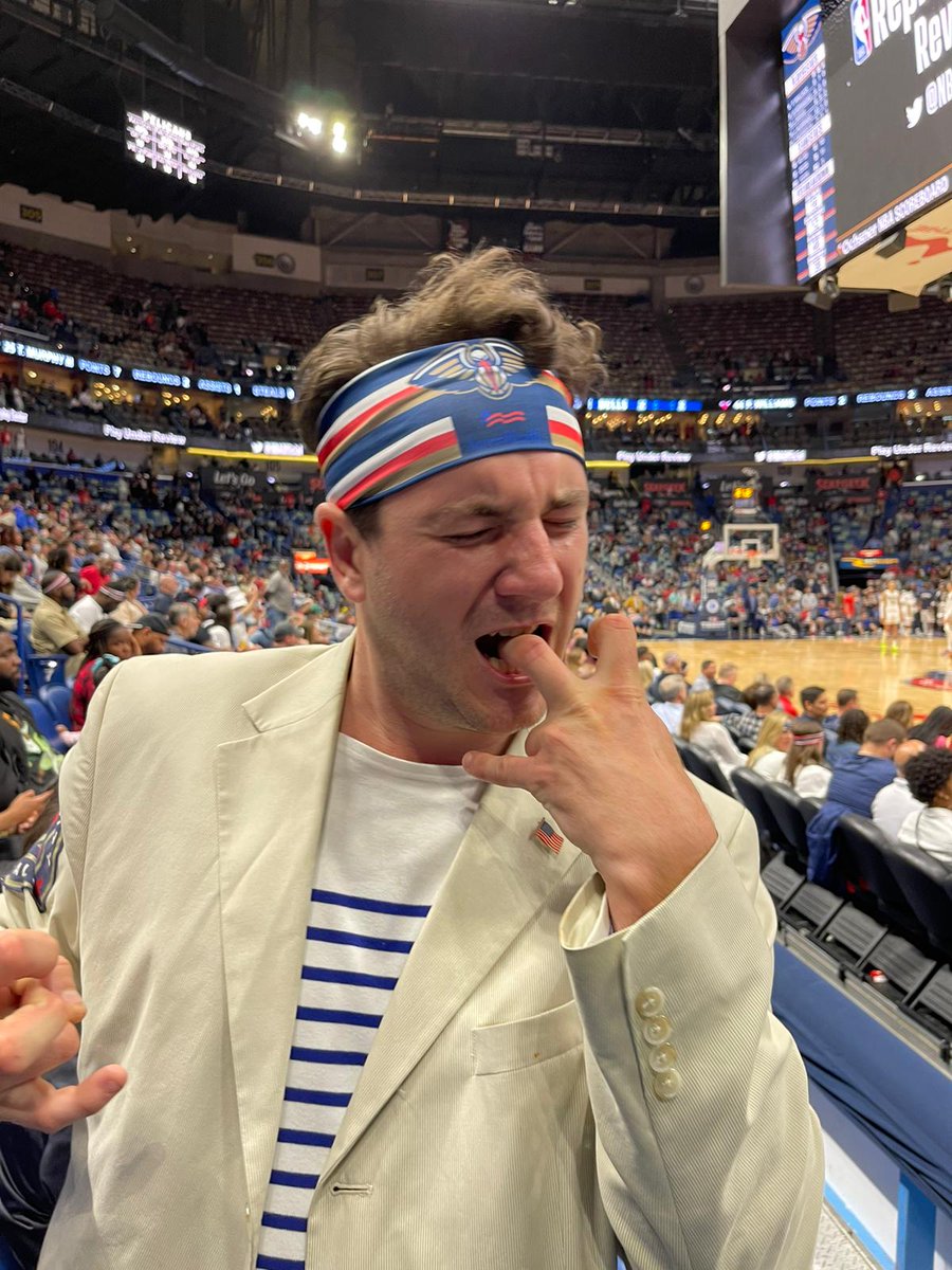 cregnard's tweet photo. @PelicansNBA So full... @Jaboowins https://t.co/fWv1PkMhql