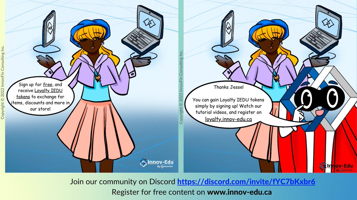 InnovfinI's tweet photo. π PARTICIPATE IN OUR INSHON NFT CONTEST π
Join our #Discord to gain access to #contest rules to #WIN your very own Inshon NFT!!
Discord invite π https://t.co/quBB2yBNov
Register for #free on https://t.co/HEtfy5lSFg
#blockchaincomics #comic
@TheInnovFin @ptbochamber https://t.co/3KtLFvv8b5