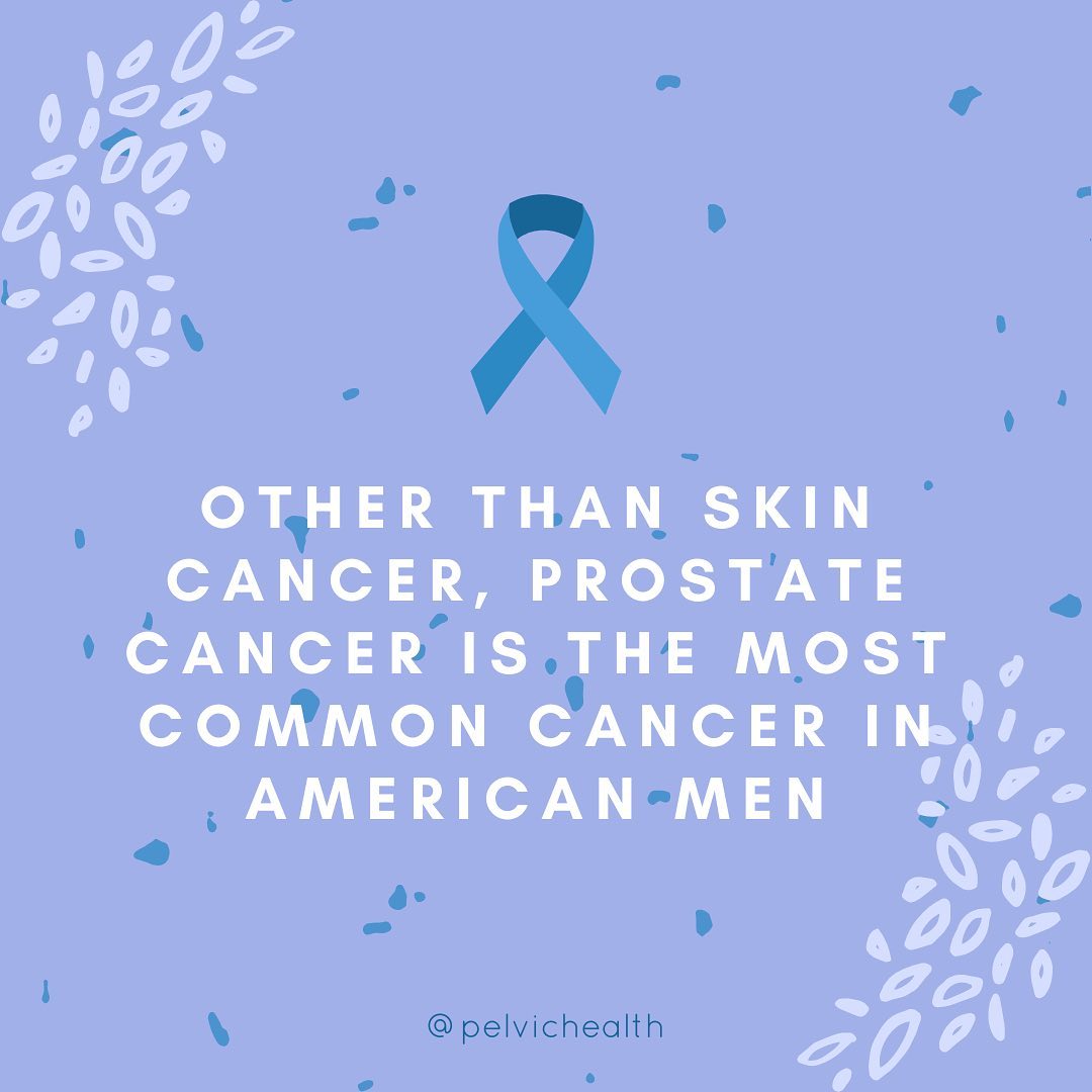 PelvicHealth's tweet photo. Did you know that March is also #Prostate #Cancer #Awareness month? We want to acknowledge that recovering from cancer can be difficult. Getting back into the swing of things might not be as simple as it once was. ℹ️ Stats pulled from https://t.co/xWaYkMinMP https://t.co/bffx0YXFxV