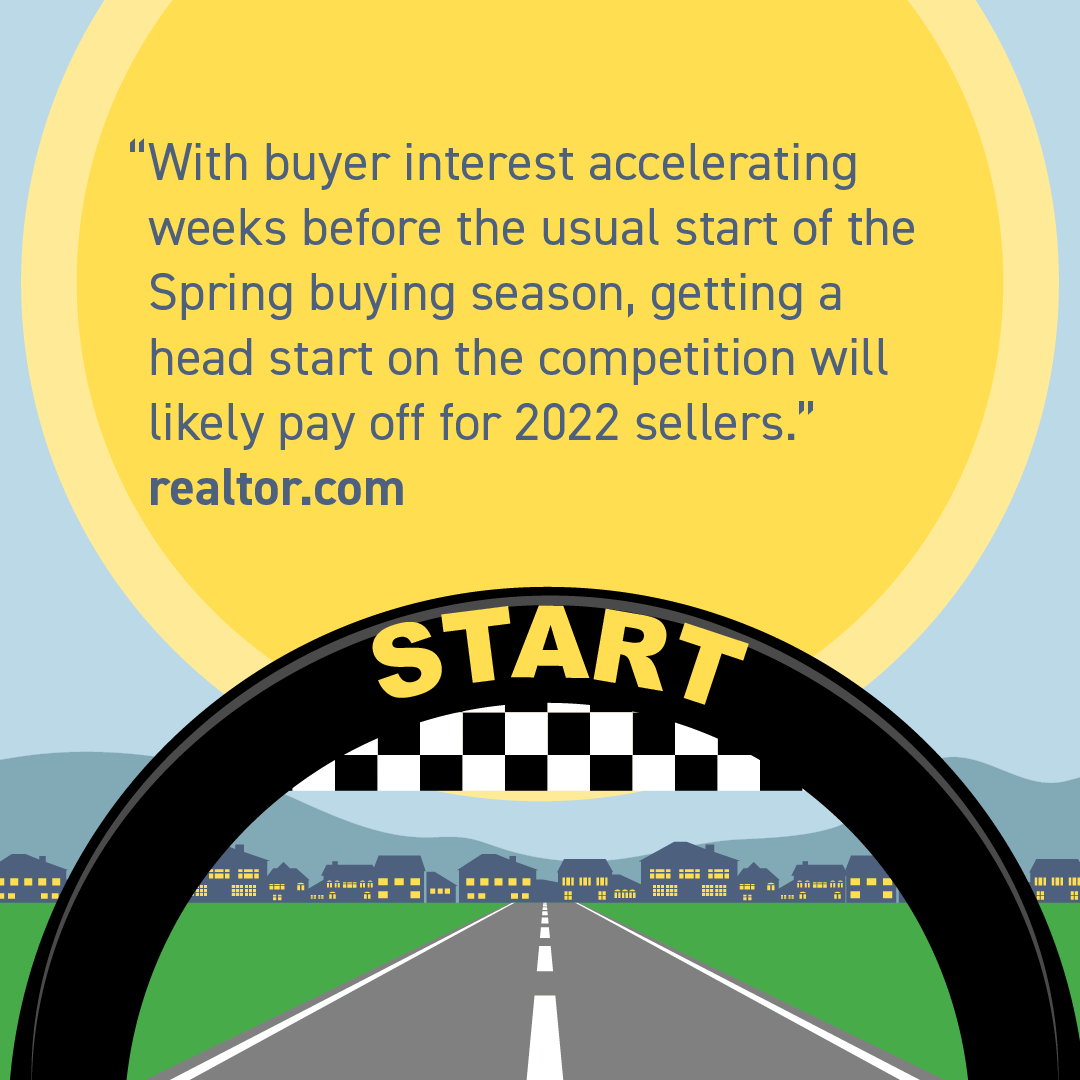 CORETeamRE's tweet photo. Buyers are already off-to-the-races in today’s housing market. And if you're planning on selling this spring, doing so now gives you the best chance to get ahead of other sellers this season. DM me to get the sales process started so you can cross the finish...
#sellersmarket https://t.co/UHoxPSbBO4
