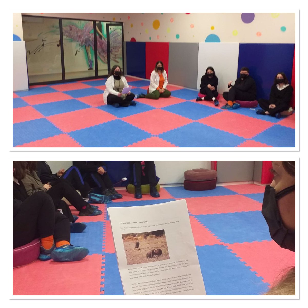 Master6 kapsamında, İngilizce ve P4C derslerindeki ögrenciler ile, İngilizce P4C atölyesi yapıldı. "Evrensel Ahlak Yasası var mı?" Sorusu üzerine düşündük. Sonrasında ögrencilerimize rozetlerini verdik. #BahcesehirKoleji