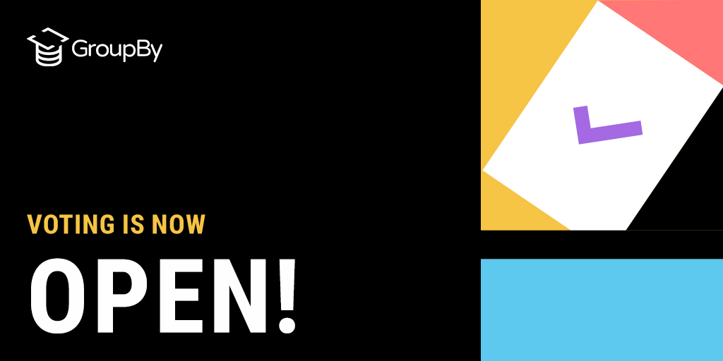 #GroupBy Voting is OPEN! Want to see your favourite sessions on May 25-26? Click here to toss them a vote: loom.ly/24S1pS0

#GroupBy #SQLcommunity #SQLServer #SQLExperts #DataPros #DataPlatform #DataTraining #Database #ProfessionalDevelopment