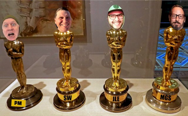 ubercritic's tweet photo. Oh, it's on baby! This fab foursome has got your back for #Oscar Predictions. Click https://t.co/EpsLD20cIv @whitecitycinema @DystopianHero @spikewalters @midwestfilm @CamerAmbassador @EddieVolkman @LorraineEvanoff #Oscars #OscarsFanFavorite @hollywoodchi @RaulEsparzaIII https://t.co/ifXZ6wvrTA