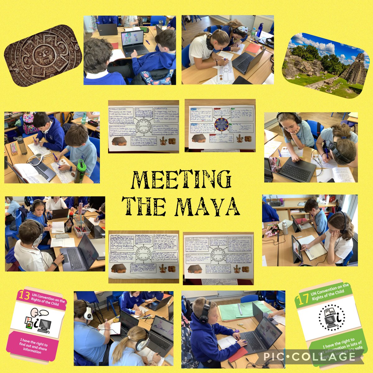 bdps_22's tweet photo. @brynderiprimary Y6 enjoying finding out about the Maya Civilisation #humanities https://t.co/AHLEfuk3c3
