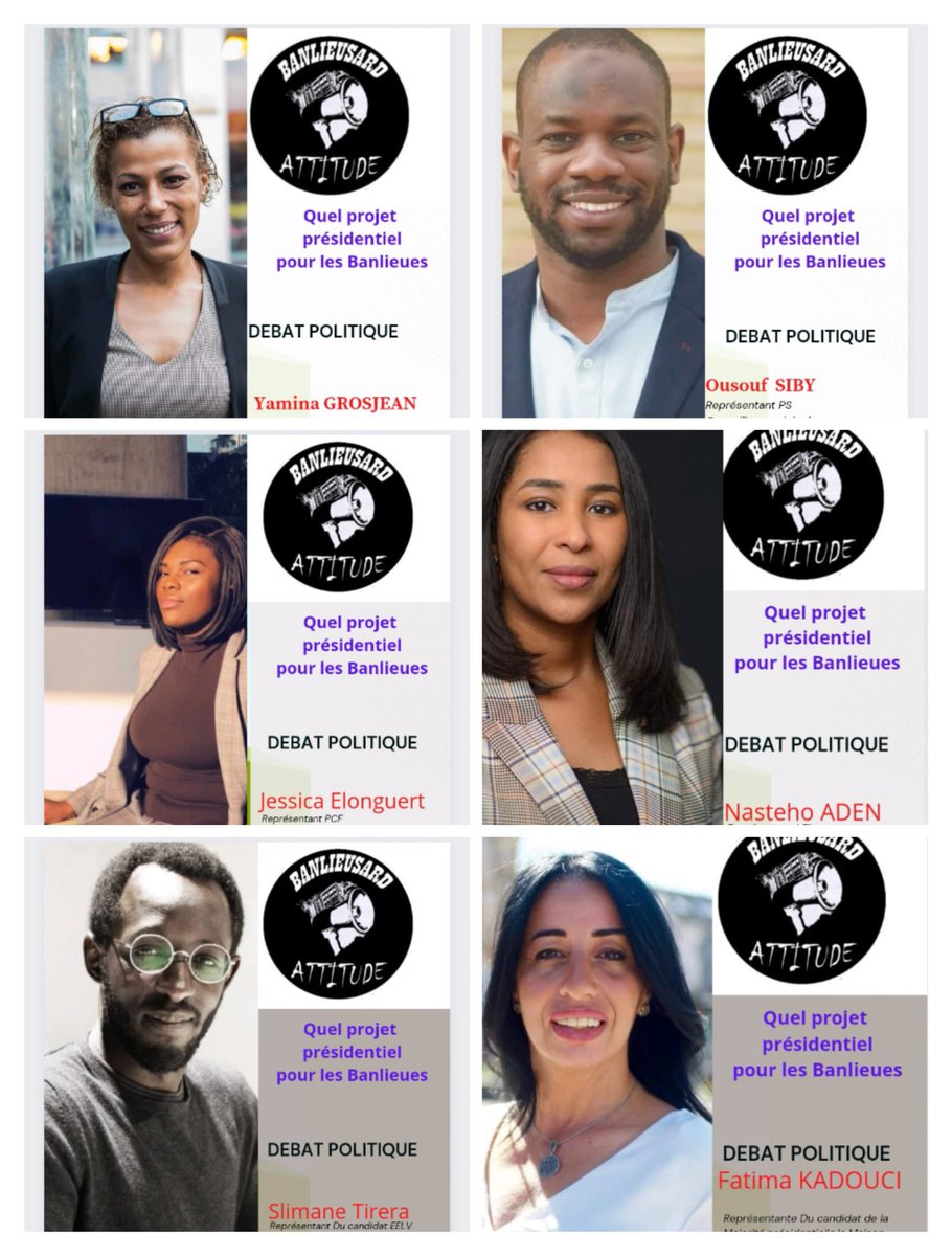 Banlieusard_A's tweet photo. Le grand débat des représentants politique face à la banlieue aura lieu ce samedi 26/03 à 14h @Cyrilhanouna @T_Bouhafs @GaelleDareng @radiotongossa @AlyDiouara @AvecVPecresse93 @TPMP @le_Parisien @France2tv @BFMTV @Beurfm @oliviermarleix dommage que les LR ne c’est pas manifesté https://t.co/ve2jQKcS2p