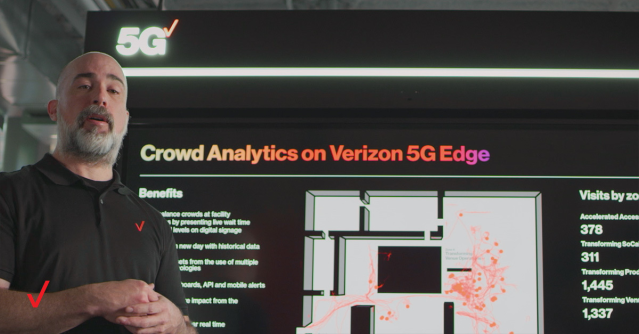 lschoonover1's tweet photo. With #Verizon5GLab innovations like crowd analytics, fans can spend more time in the stands and less time standing in line. @VerizonBusiness #VTeam https://t.co/A5DYi6NON0 https://t.co/6p9e4kT890