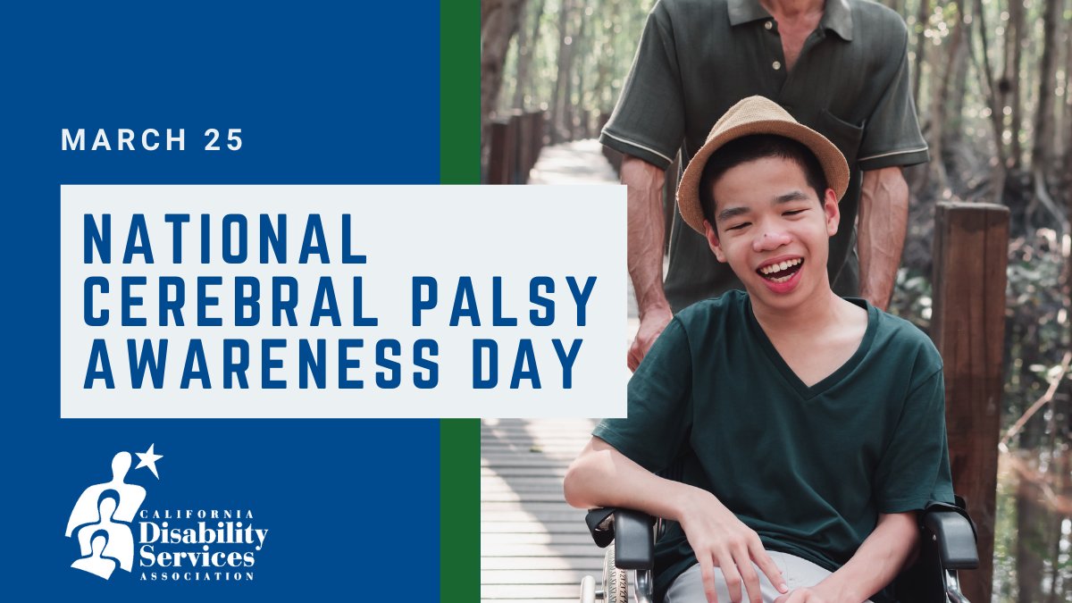 Today is #NationalCerebralPalsyAwarenessDay! We are always advocating to ensure that people with Cerebral Palsy and other disabilities receive the support that they need and deserve. #GoGreen4CP to show your support today!