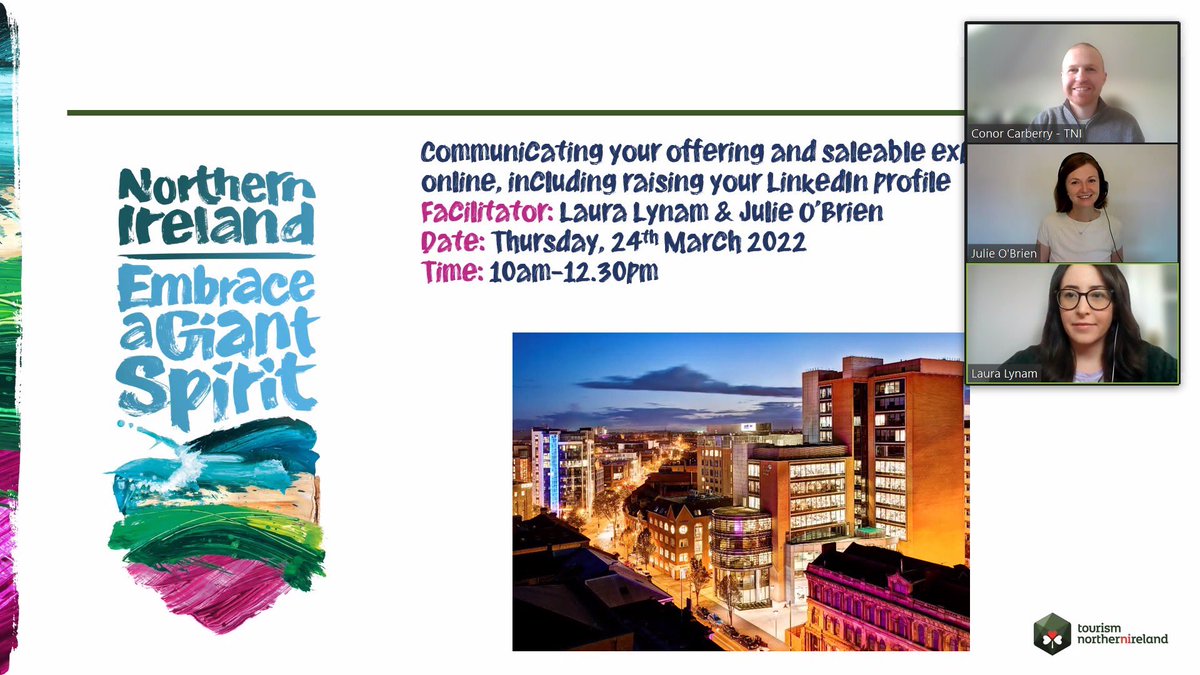 Over the last 6 weeks, 11 Northern Ireland industry have participated in a B2B Sales Programme delivered by Runda Hospitality &amp; Tourism Solutions which will help the industry in securing future MICE and Travel Trade business as well as support the Tourism Recovery Action Plan.