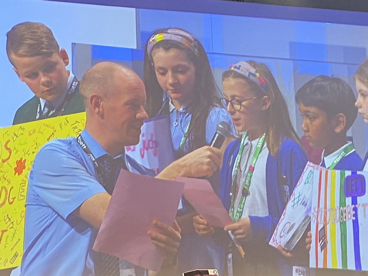 Fantastic way for our children to finish <a href="/Bett_show/">Bett Global</a> by presenting the Kids Judge Bett awards. Our choices was <a href="/Action_Mats/">Action Mats</a> and <a href="/bbcbitesize/">BBC Bitesize</a> well done everyone !!