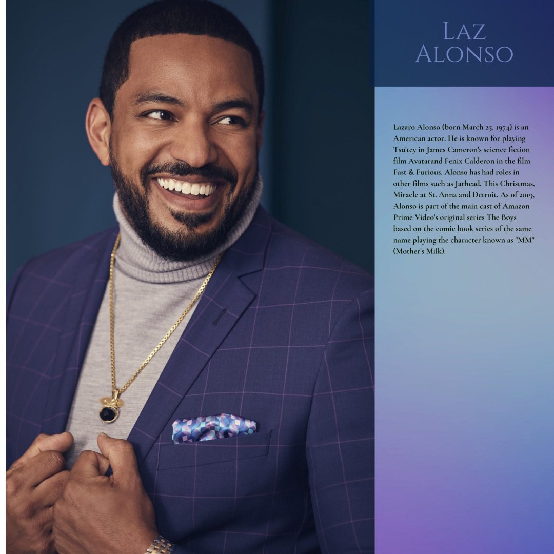 Happy birthday to Laz Alonso.
 