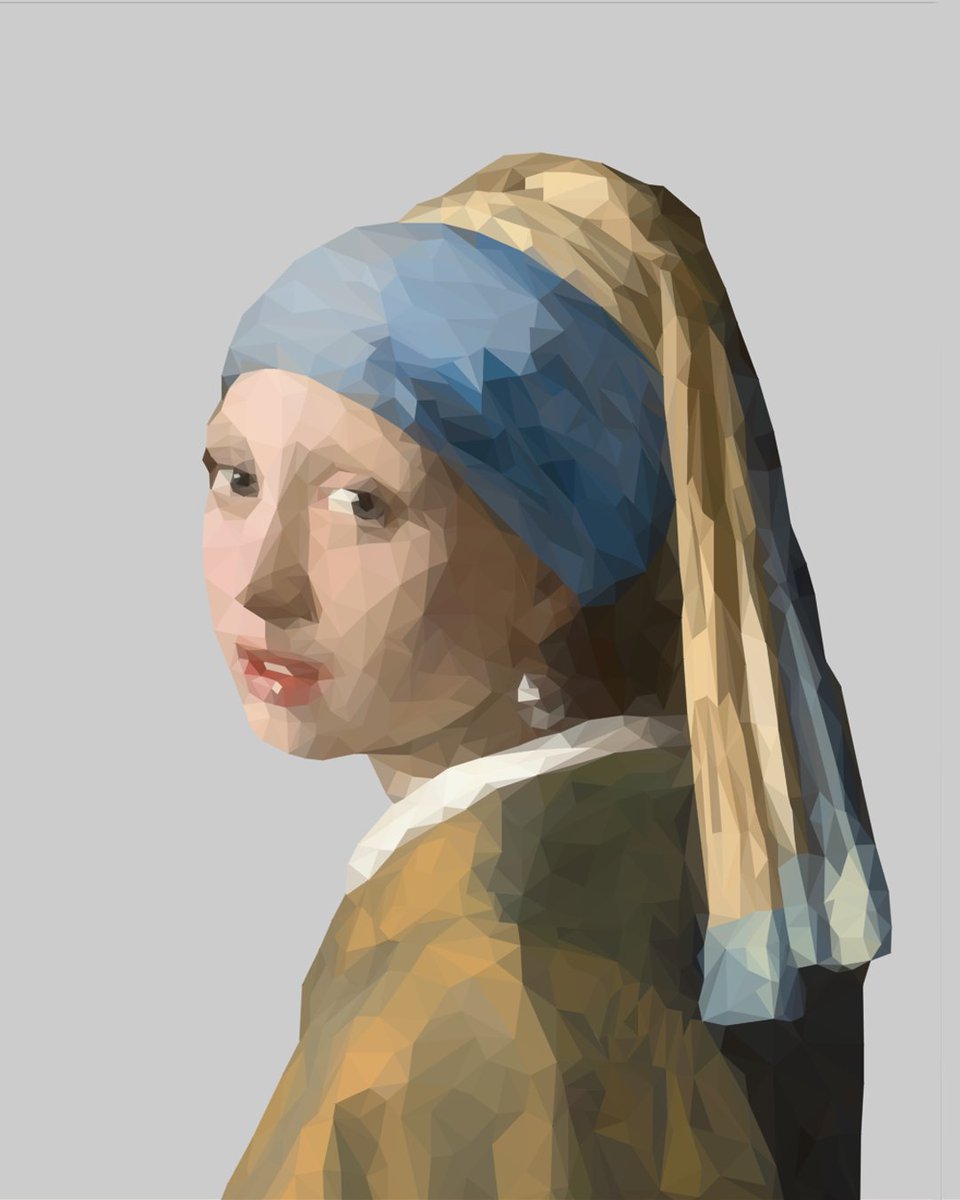 Lowpoly on Canvas tweet media