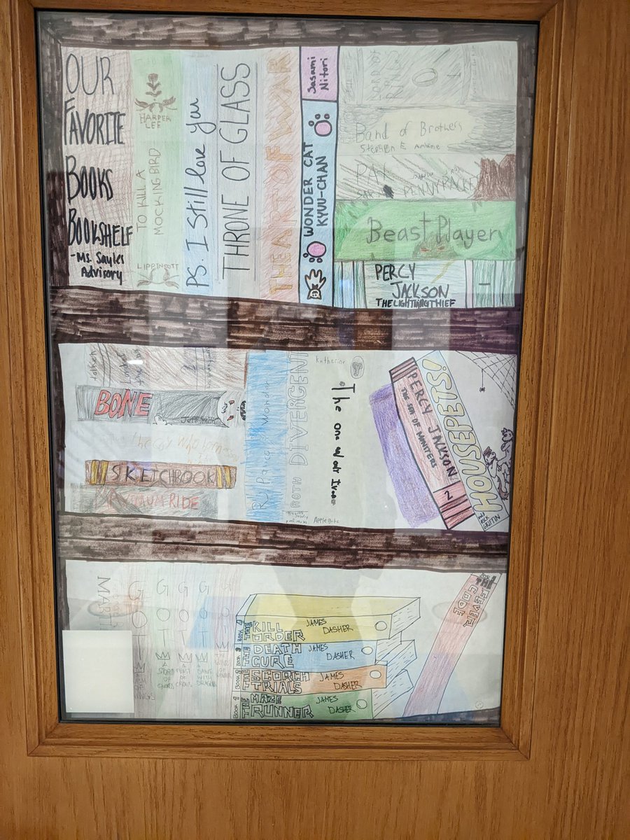 Smead_A2Steam's tweet photo. The @A2STEAM March is Reading Month door decorating was a success!so much creativity! https://t.co/8GuzI6Vggv