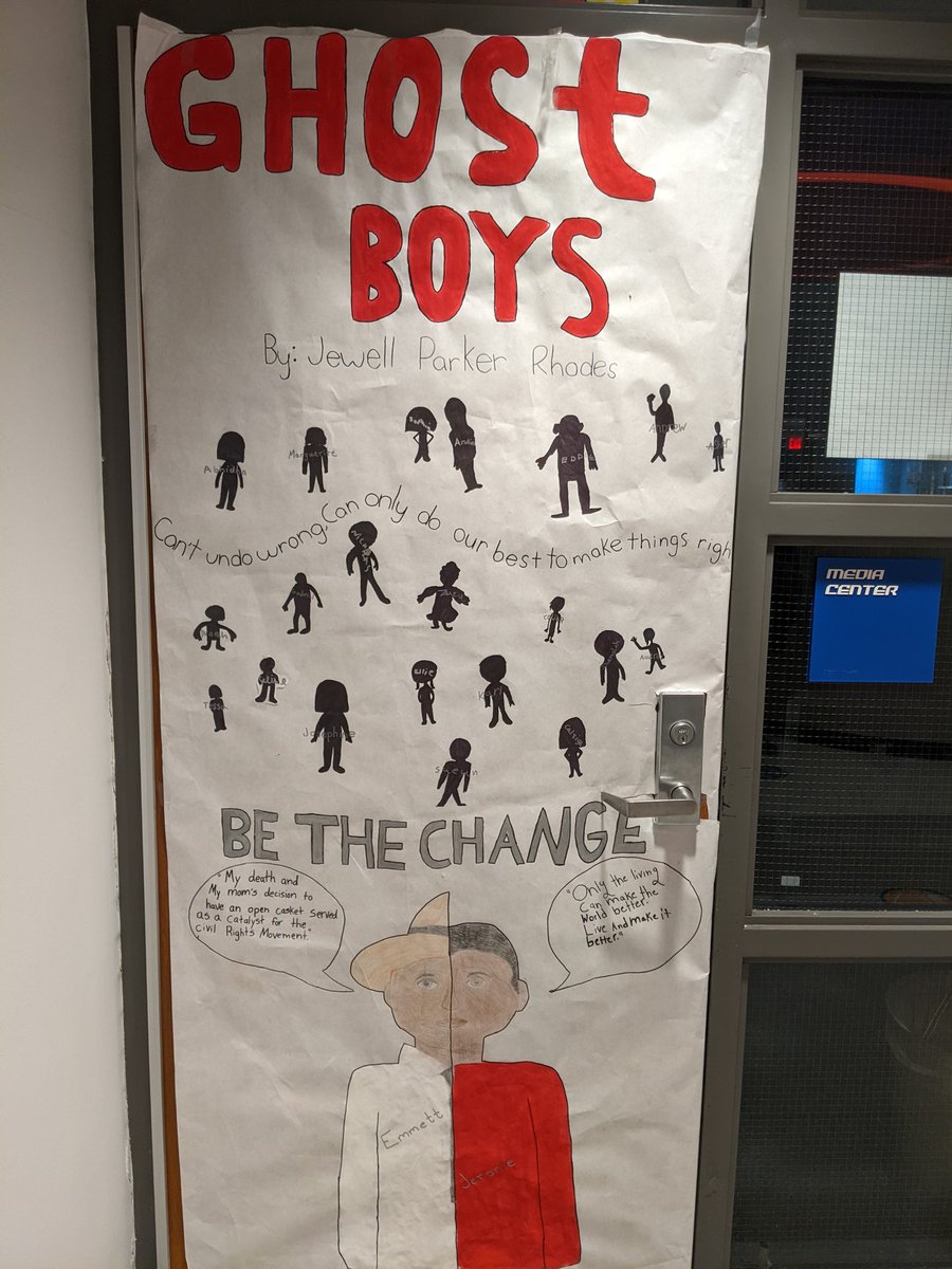 Smead_A2Steam's tweet photo. The @A2STEAM March is Reading Month door decorating was a success!so much creativity! https://t.co/8GuzI6Vggv