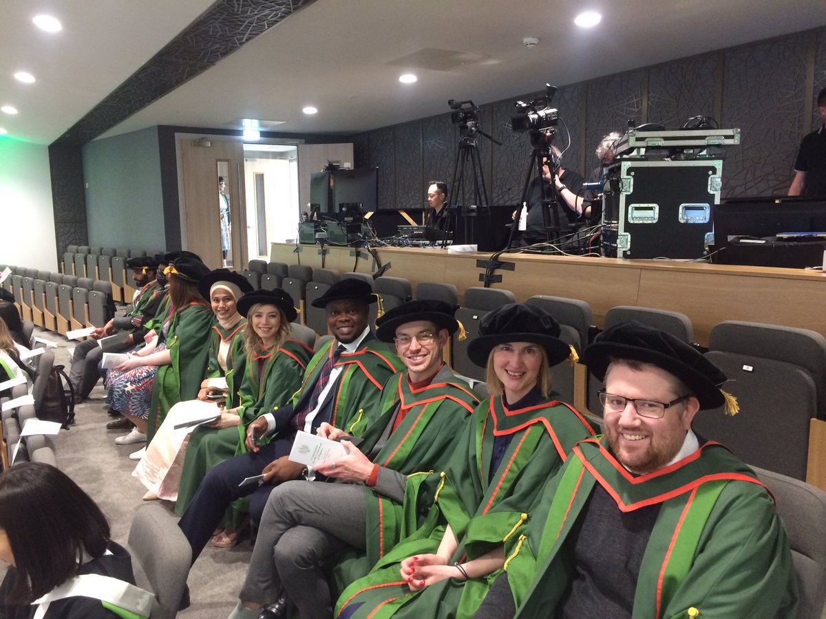 PGRLeedsLaw's tweet photo. Fabulous to see all our new @Law_Leeds Drs graduating! I feel like a proud parent 🙂 https://t.co/FsvNAlfSNy