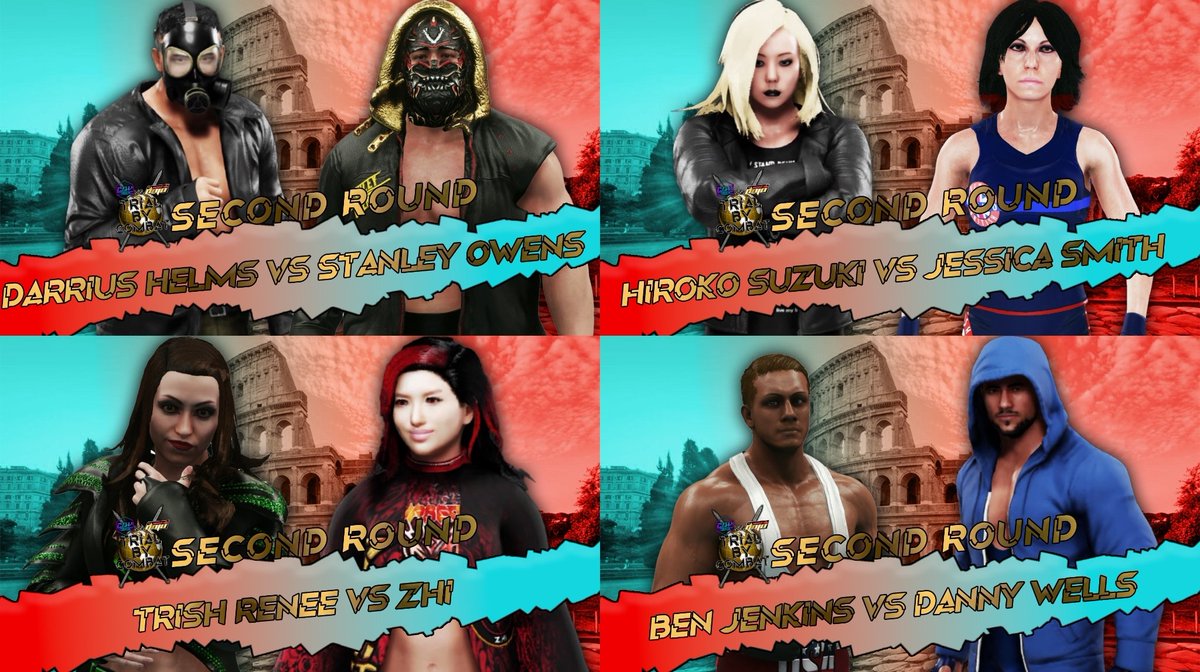 Yesterday, we wrapped up round 1 of the Trials by Combat tournaments.

These are the lucky men and women who advanced on both sides.

Part 1 will be premiering later today (Time TBD), Part 2 will be tomorrow. 

And on Sunday? We will find out who advances to the finals.