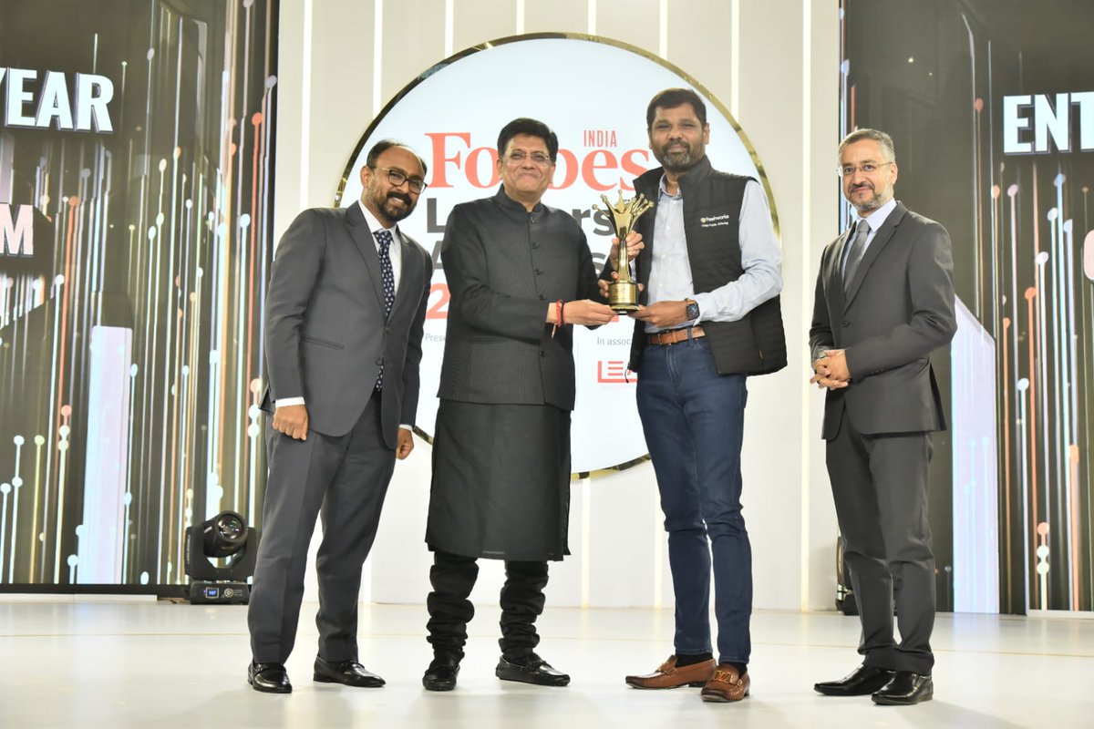 ForbesIndia's tweet photo. #FILA2022 Entrepreneur of the year: @mrgirish of @FreshworksInc https://t.co/WGvFrsMBSW
