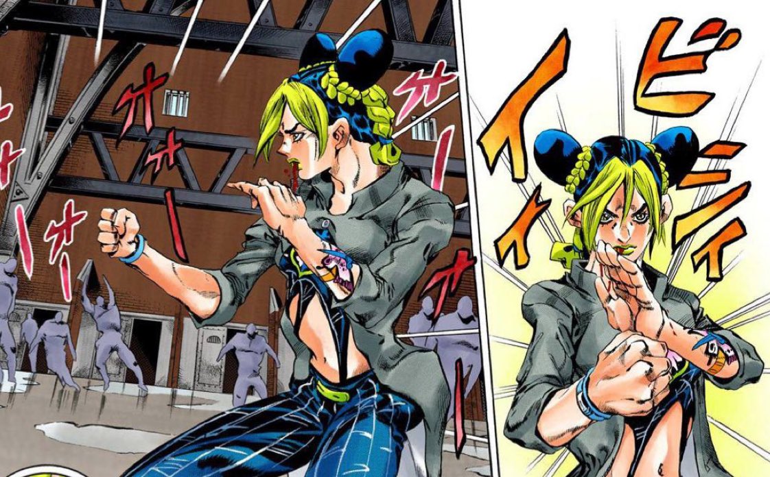 Stone Ocean Final Battle by Hachurart on Newgrounds