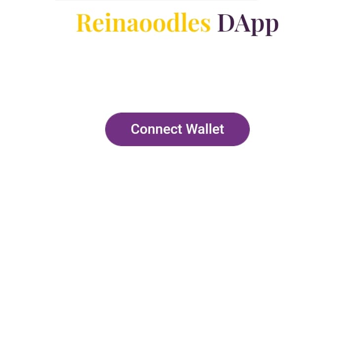 renaoodles's tweet photo. Nossa primeira versão do nosso DApp está pronta

Oque ele faz: Apos você conectar sua carteira ele irá mostrar suas nfts na carteira polygon(incluindo as nfts hidden) 

Algo bem simples mas para mostrar que a gente não está para brincadeira

Link: https://t.co/CrCLnv0ohp https://t.co/upGTTSCFsN