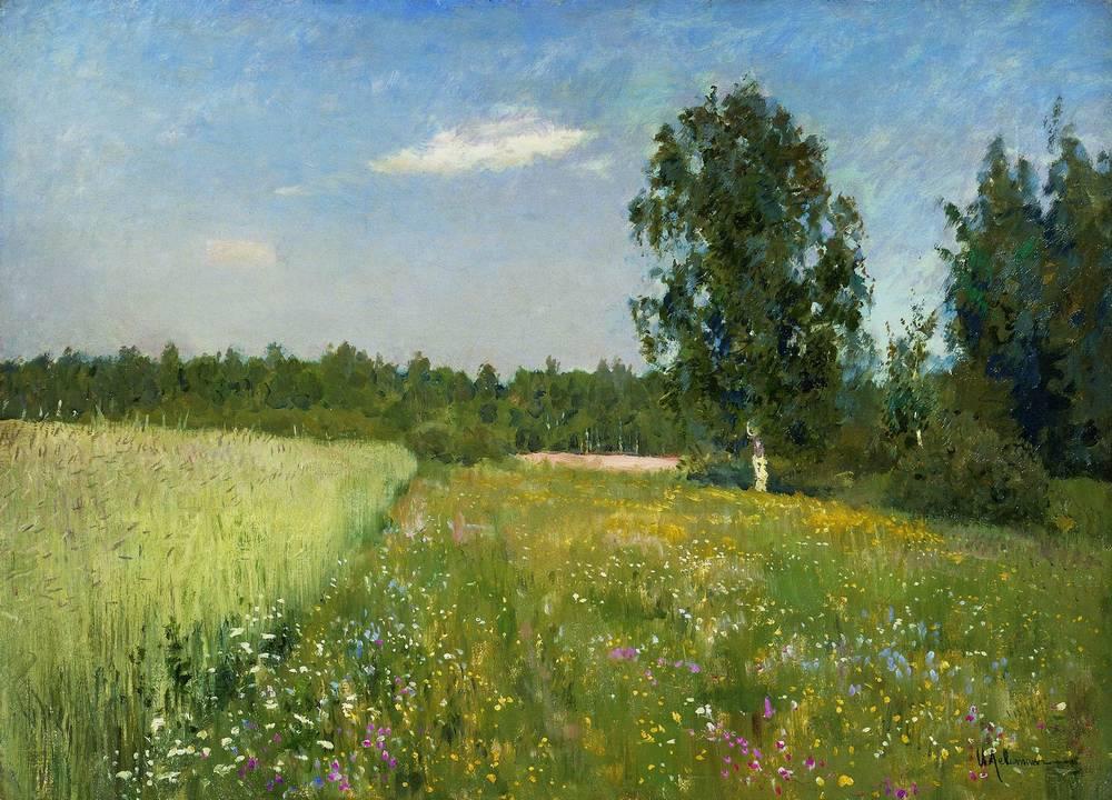 artistlevitan's tweet image. A day in June, 1895 #levitan #realism