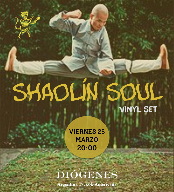 CervezaDiogenes's tweet photo. HOY viernes en Tonel, espuma &amp; beats en vinylo con el gran #ShaolinSoul  

#TonelDeDiógenes #ClubDeBebedores https://t.co/vMQDQwV96R