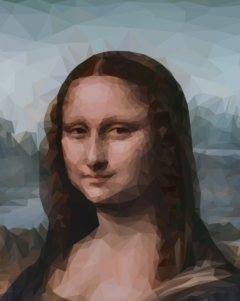 Lowpoly on Canvas tweet media