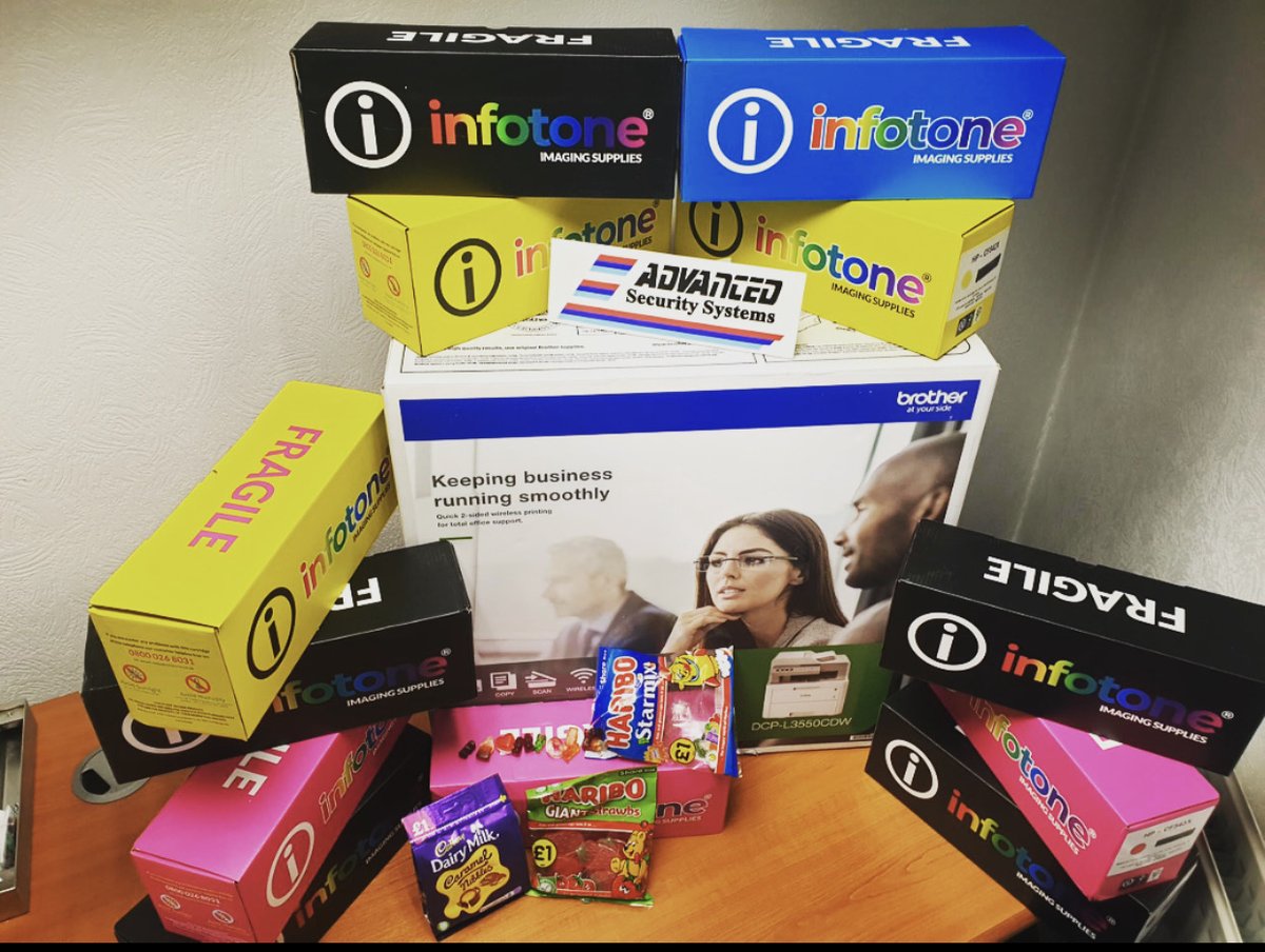 AdvancedS's tweet image. This week not only have we established a new relationship with a fantastic supplier, we have reduced our environmental impact! Courtney @infotoneimaging was a pleasure to deal with. Its always nice when a good business decision lines up with a good ethical decision!