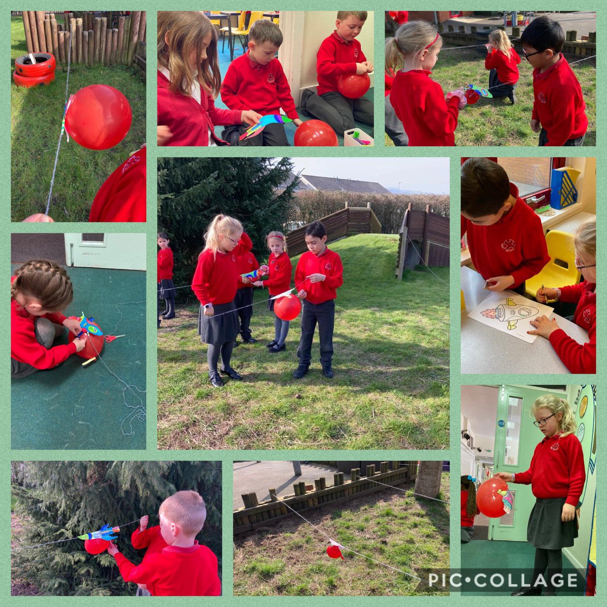 StHelensRC's tweet photo. Year 2 had a wonderful time making balloon rockets π to help us visit Mars for our #STEM22 #StHelensScienceWeek. https://t.co/dBtcAO142f