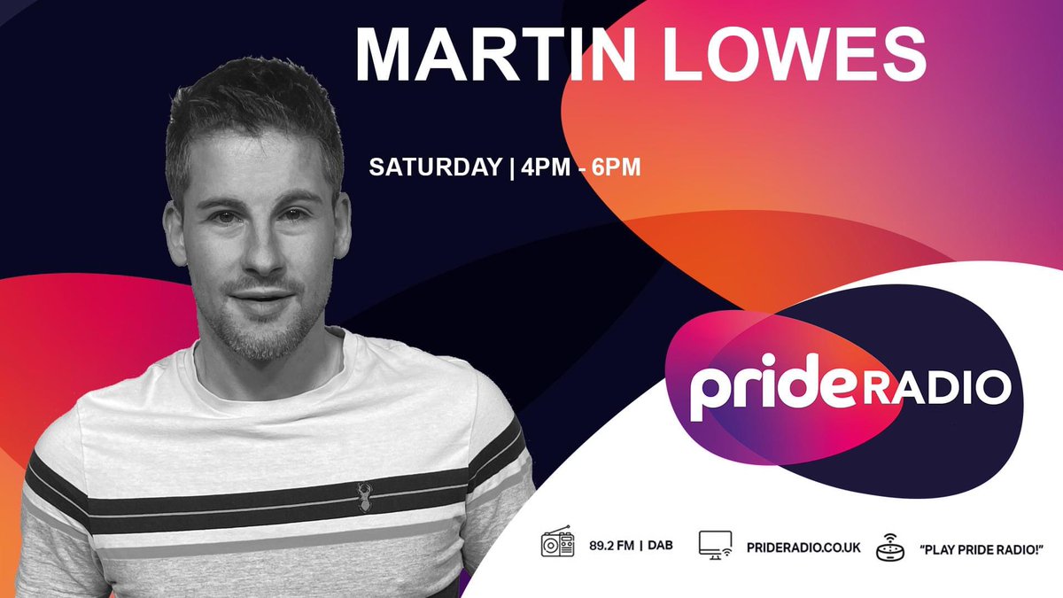 myprideradio's tweet photo. We are delighted to welcome Martin Lowes to the Pride Radio team of presenters 🥳🥳🥳 Tune on Saturday at 4pm https://t.co/uxbCn6DR9O