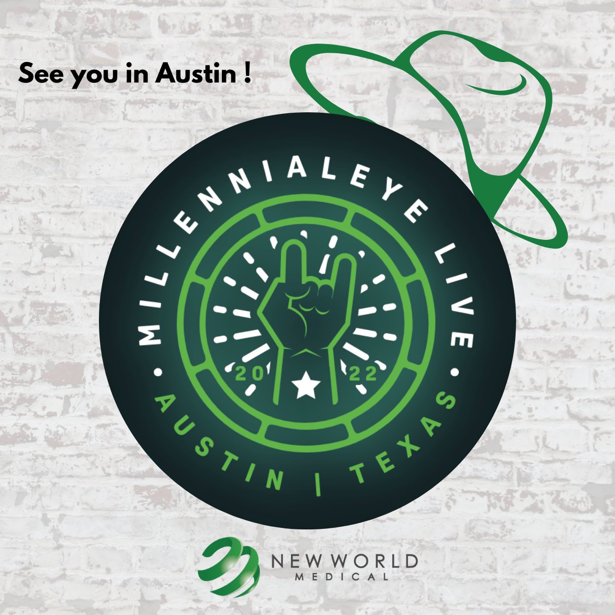 NWM_Inc's tweet photo. We are proud to sponsor this year’s Millennial Eye in Austin, Texas! We hope to see you there!

#MillennialEye #MELive2022 #NewWorldMedical #Ophthalmology https://t.co/t0O6S0hkBu