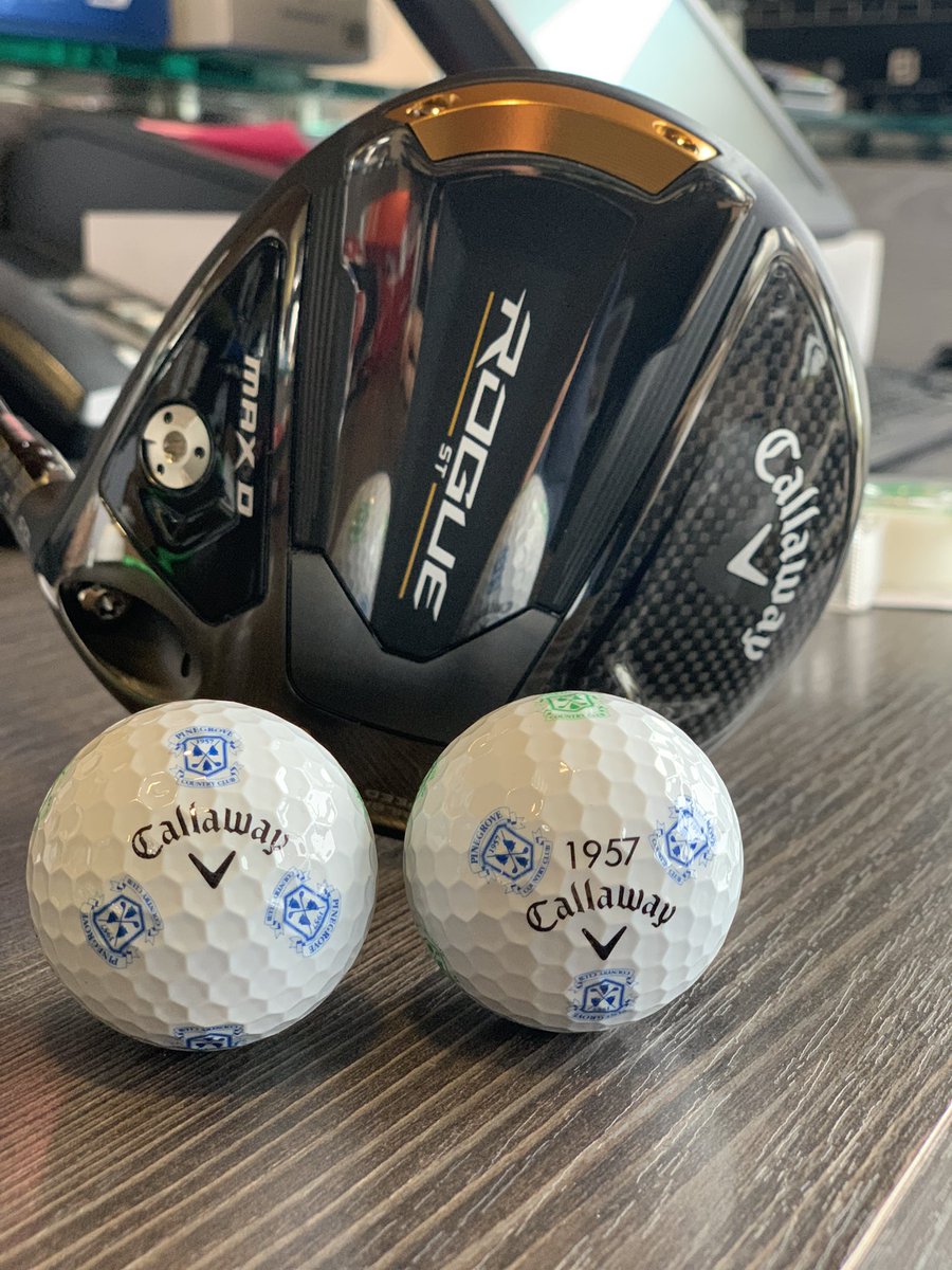 Thanks to @PoirierDanny for the #1957 edition of the @CallawayGolf truvis golf ball! Now available to our members in the proshop#pinegrove @BruceCarroll11 @BrentMallard @jbrunner_