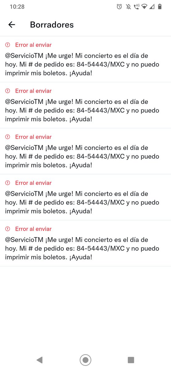 silvia_fabiola's tweet photo. @gio920702 @ServicioTM No dan respuesta y creo me bloquearon. https://t.co/HJpIMmcd12