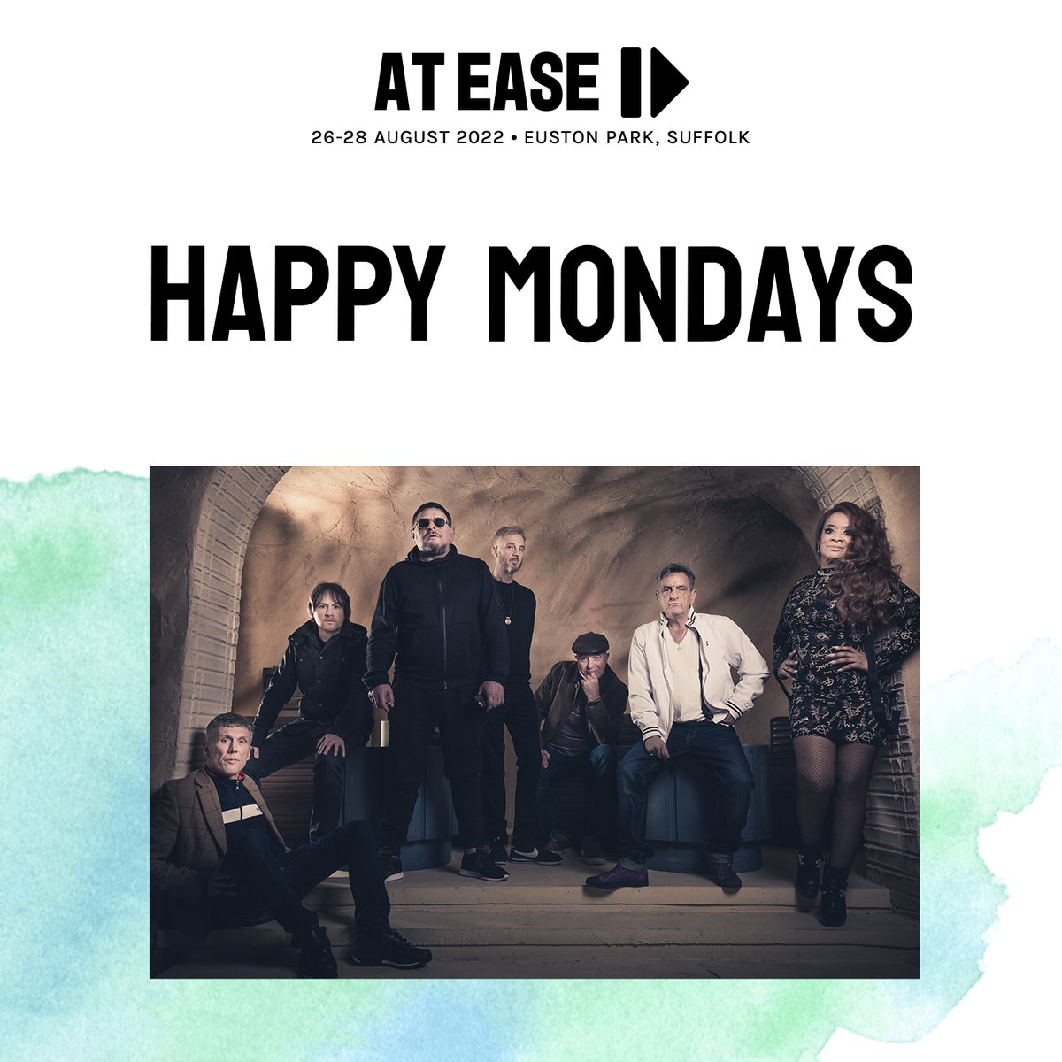 Undoubtedly one of the most influential bands coming out of the early 1990s, we’re super excited for the 🙂 Happy Mondays 🙂 to be joining us for the weekend ⛺️✨

* GRAB YOUR TICKETS HERE * ➡️ ateasefestival.com