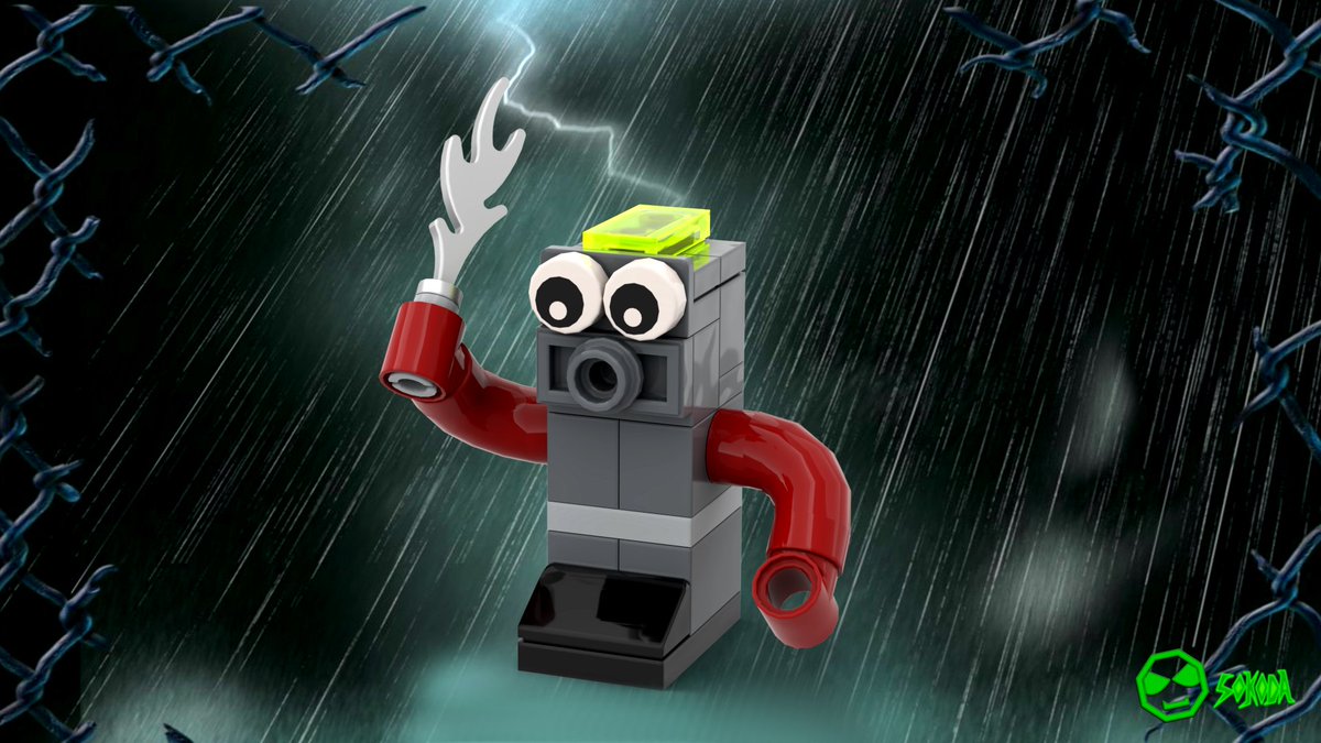 TheSokoda's tweet photo. Wanted to build all of the other Mata in the googly eyes style, but since everyone and their grandma already did, have, have this instead:
#Bionicle https://t.co/h0umDpzTqU
