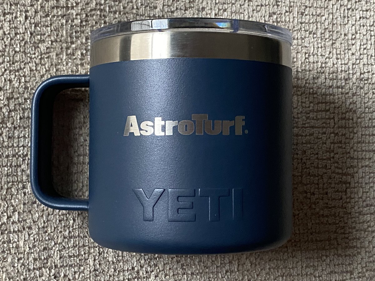 robnashman's tweet image. Thank you so much @AstroTurfUSA for the Yeti mug you sent us! 🤩😍