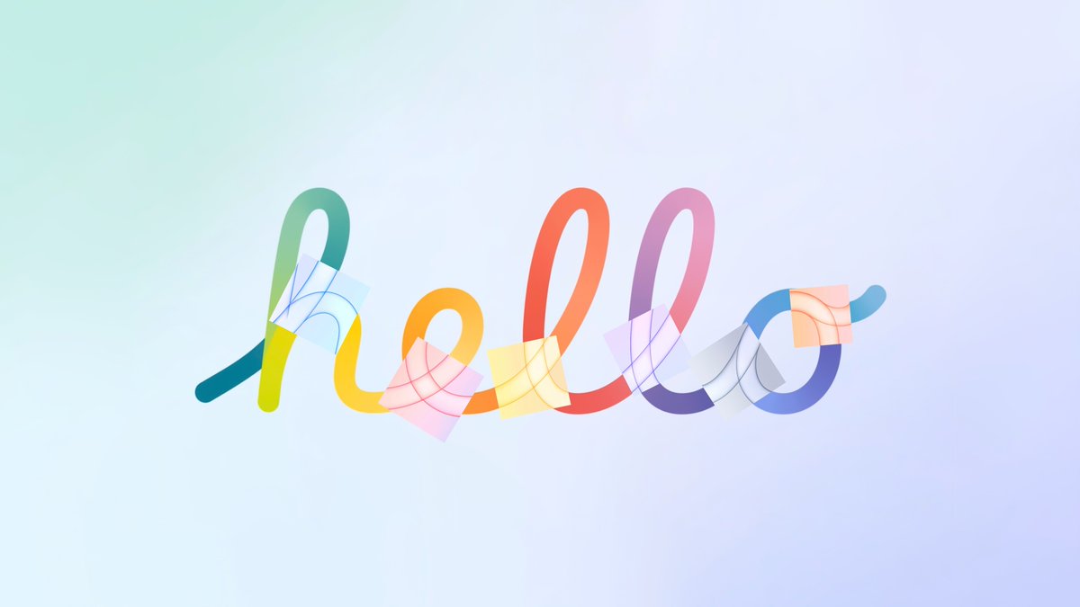 Apple October 27 event wallpapers hello again